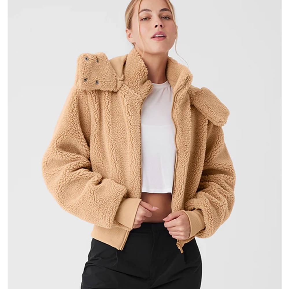 Alo Foxy Sherpa jacket xs - brand new